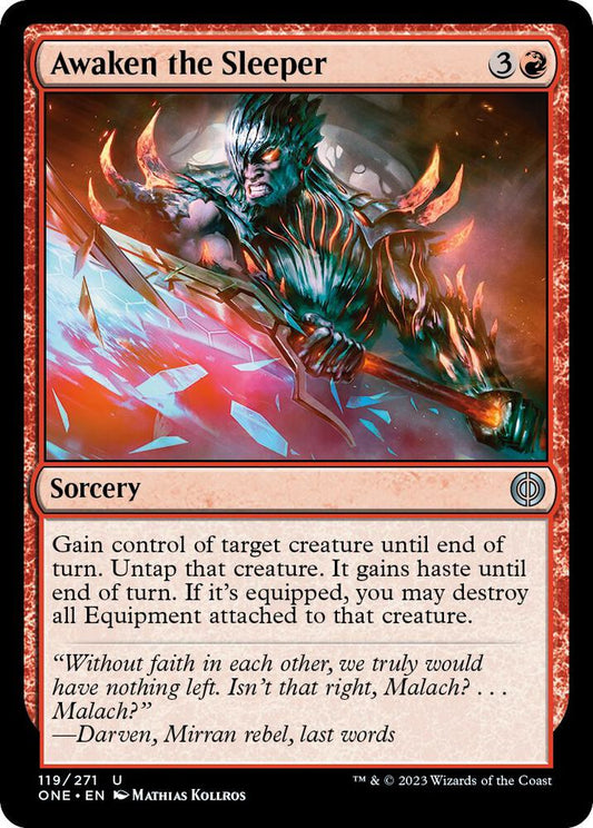 Awaken the Sleeper [Phyrexia: All Will Be One] 119