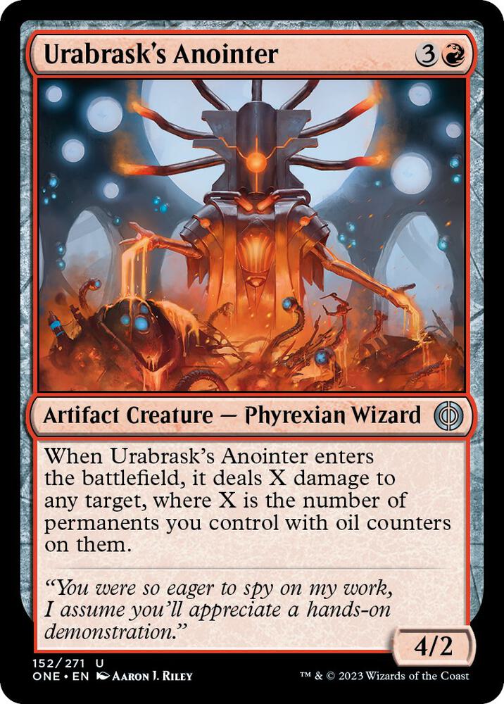 Urabrask's Anointer [Phyrexia: All Will Be One] 152