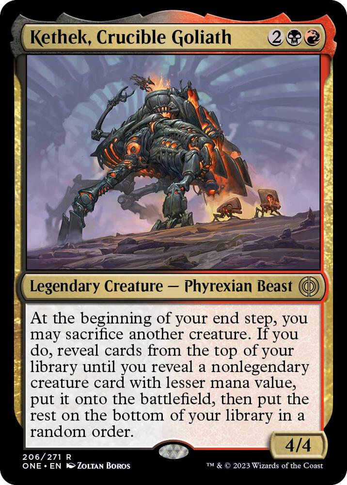 Kethek, Crucible Goliath [Phyrexia: All Will Be One] 206
