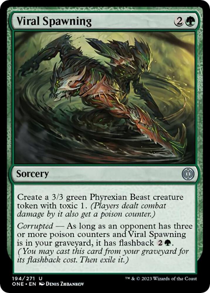Viral Spawning [Phyrexia: All Will Be One] 194