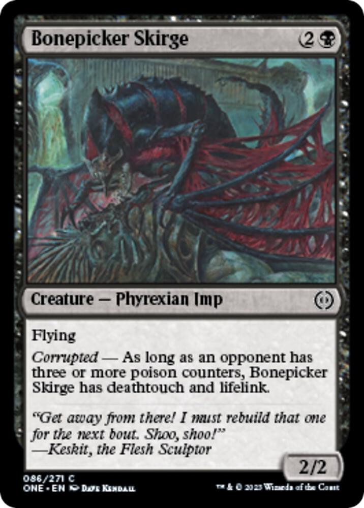 Bonepicker Skirge [Phyrexia: All Will Be One] 86