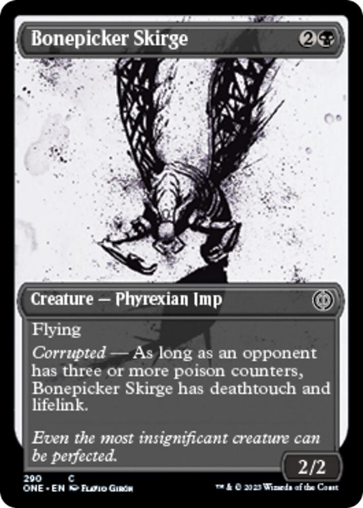 Bonepicker Skirge (Showcase) [Phyrexia: All Will Be One] 290