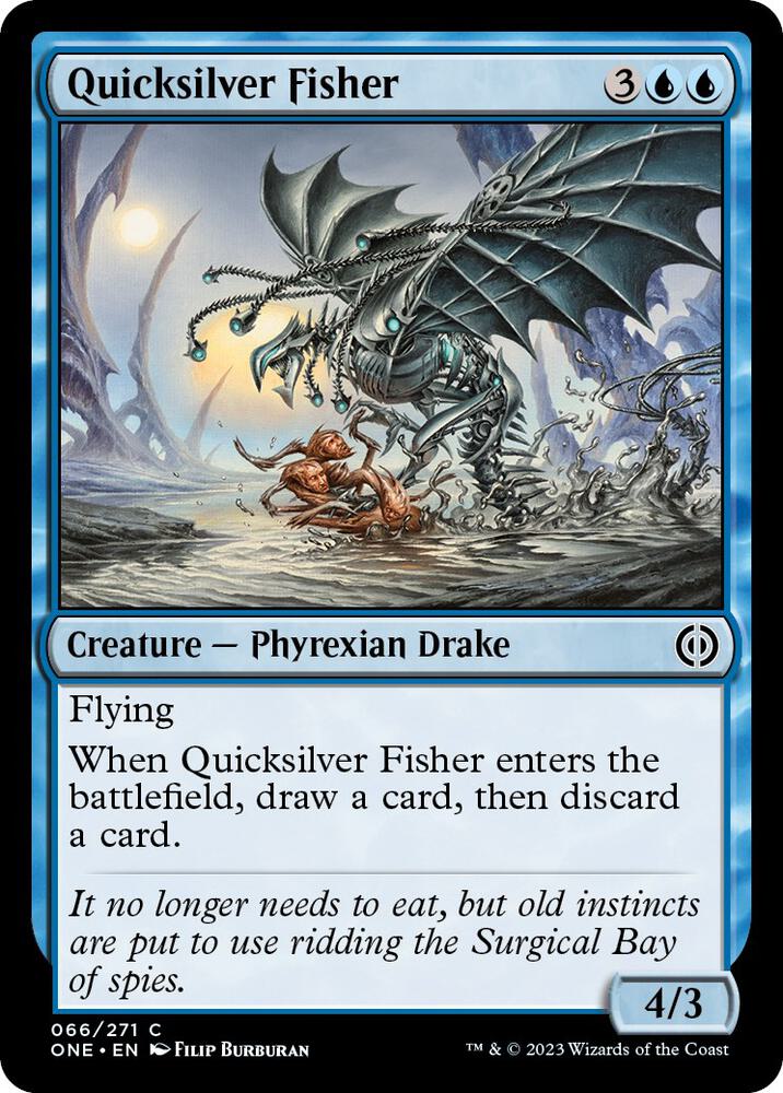 Quicksilver Fisher [Phyrexia: All Will Be One] 66