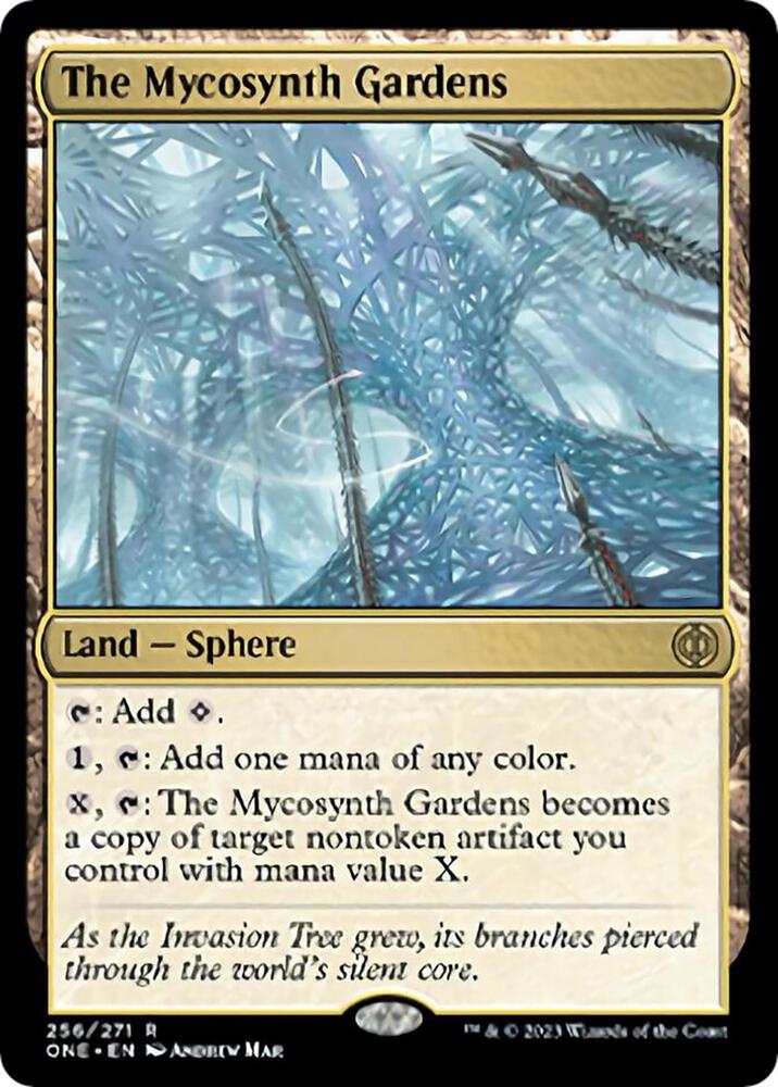 The Mycosynth Gardens [Phyrexia: All Will Be One] 256
