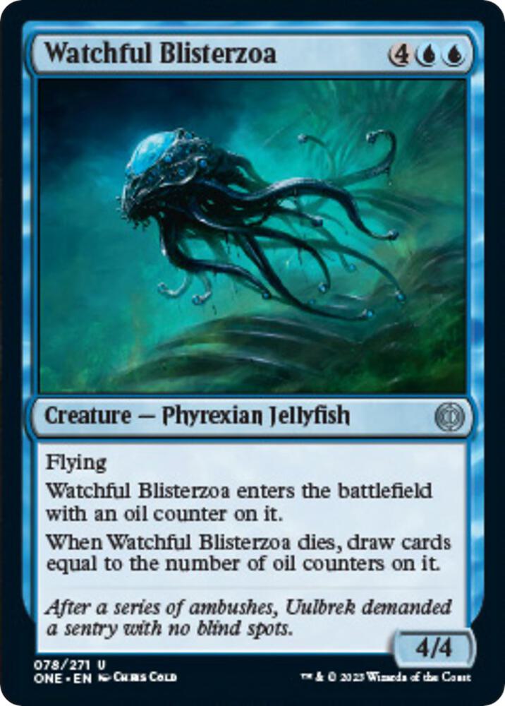 Watchful Blisterzoa [Phyrexia: All Will Be One] 78
