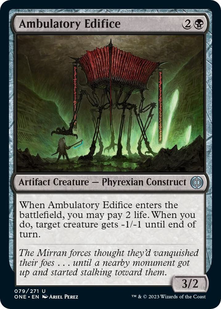 Ambulatory Edifice [Phyrexia: All Will Be One] 79