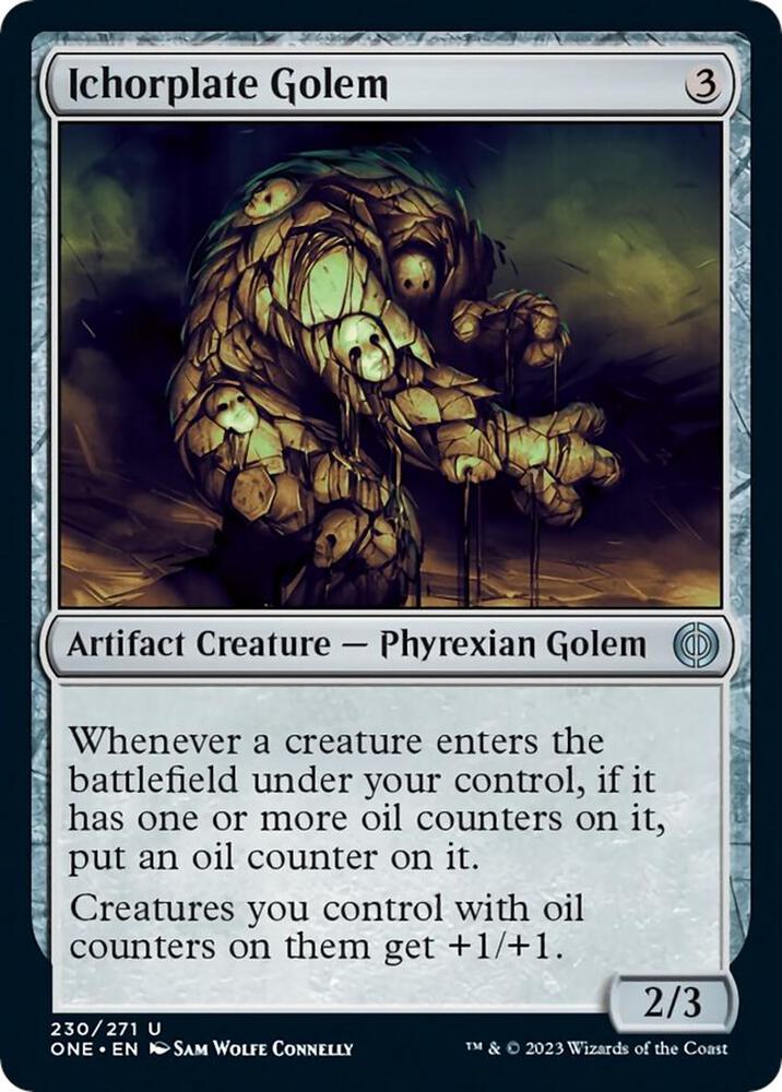 Ichorplate Golem [Phyrexia: All Will Be One] 230