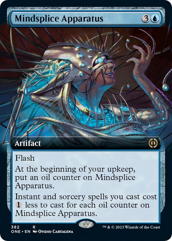Mindsplice Apparatus (Extended Art) [Phyrexia: All Will Be One] 382