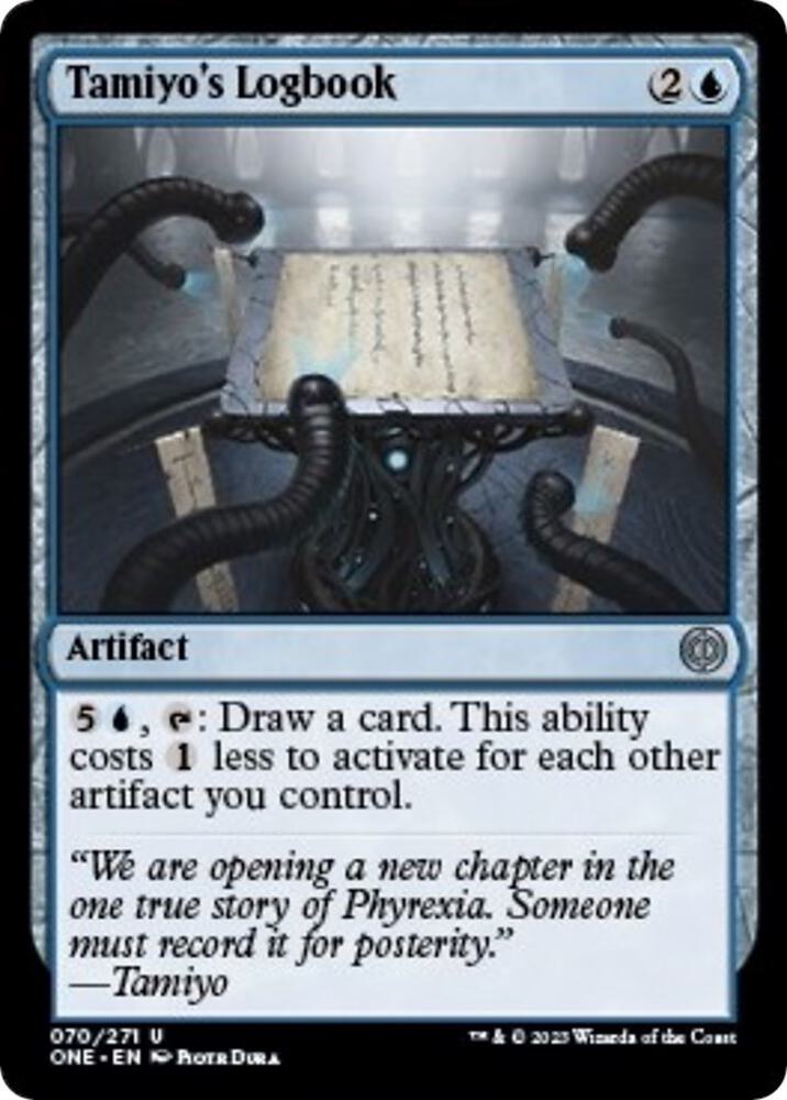 Tamiyo's Logbook [Phyrexia: All Will Be One] 70