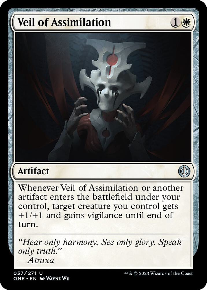 Veil of Assimilation [Phyrexia: All Will Be One] 37