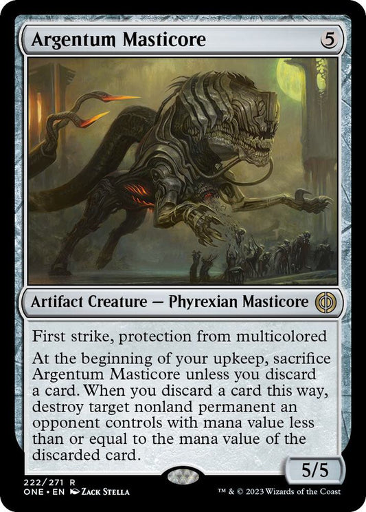 Argentum Masticore [Phyrexia: All Will Be One] 222