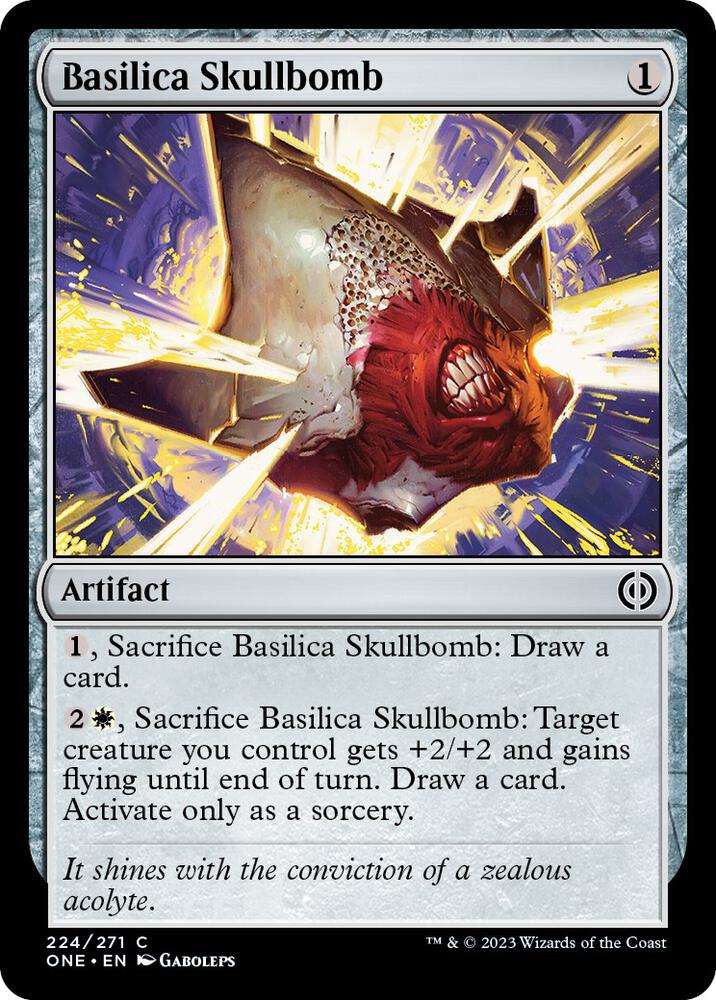 Basilica Skullbomb [Phyrexia: All Will Be One] 224