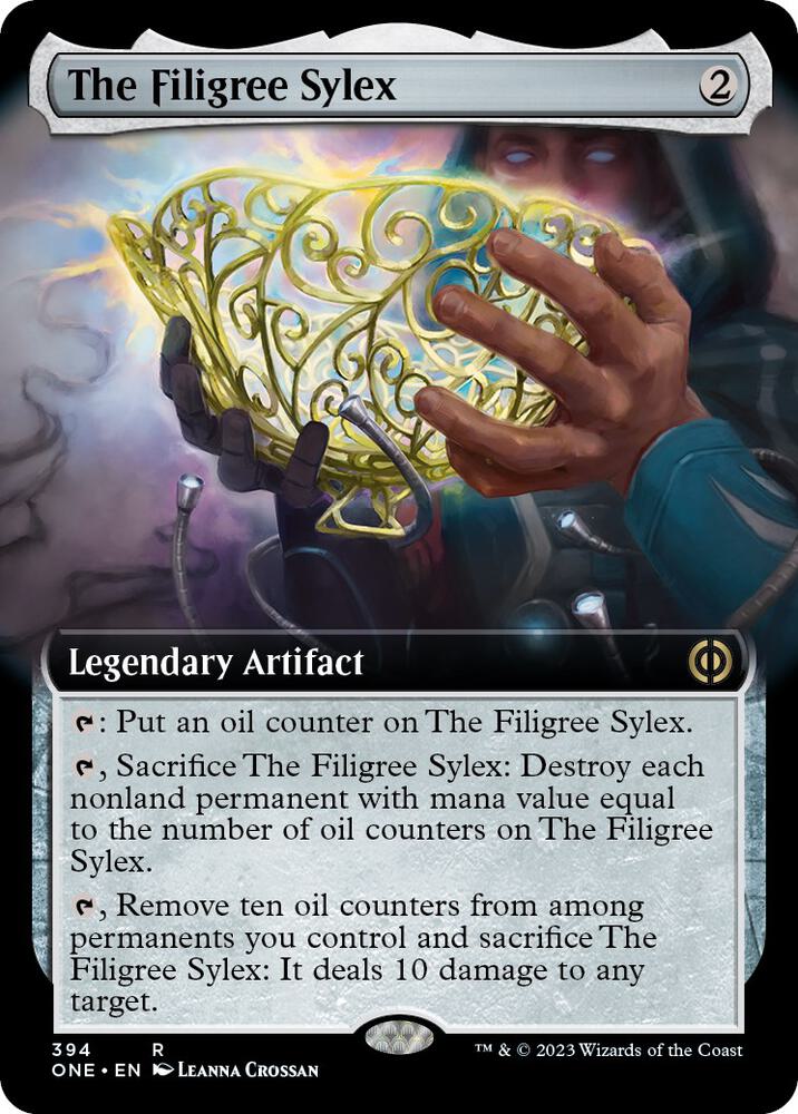 The Filigree Sylex (Extended Art) [Phyrexia: All Will Be One] 394