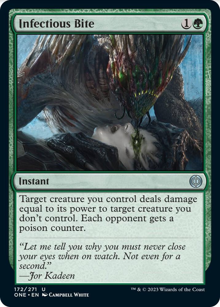 Infectious Bite [Phyrexia: All Will Be One] 172