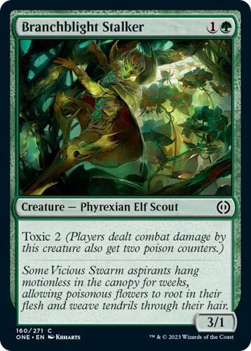 Branchblight Stalker [Phyrexia: All Will Be One] 160