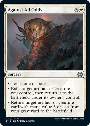Against All Odds [Phyrexia: All Will Be One] 1