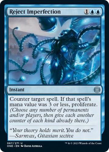Reject Imperfection [Phyrexia: All Will Be One] 67