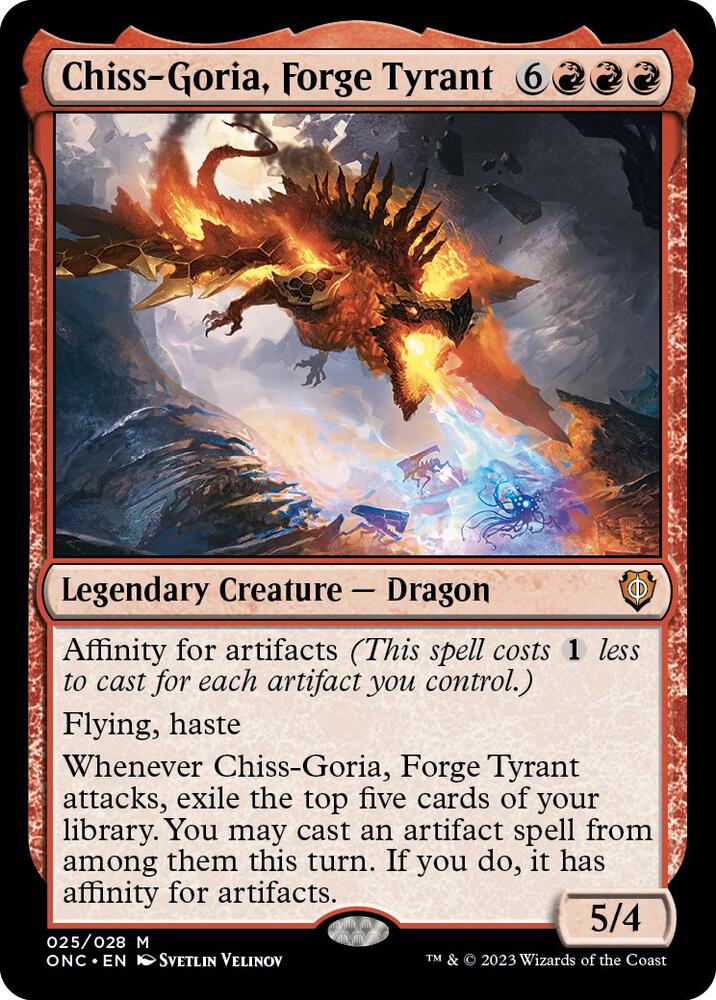 Chiss-Goria, Forge Tyrant [Commander: Phyrexia: All Will Be One] 25