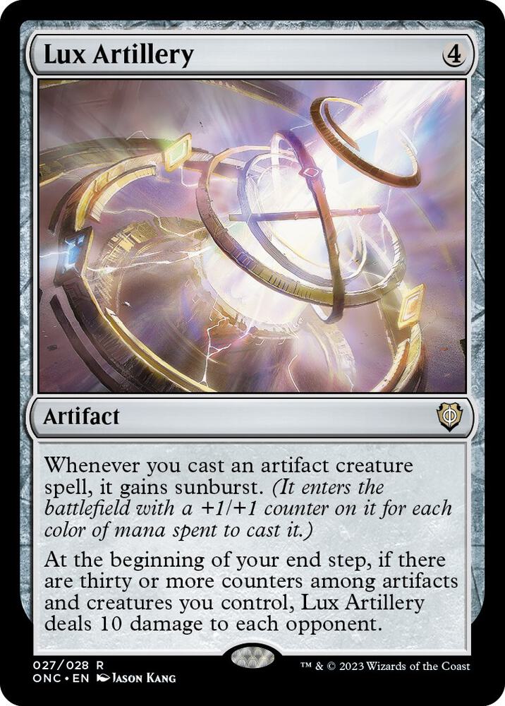 Lux Artillery [Commander: Phyrexia: All Will Be One] 27