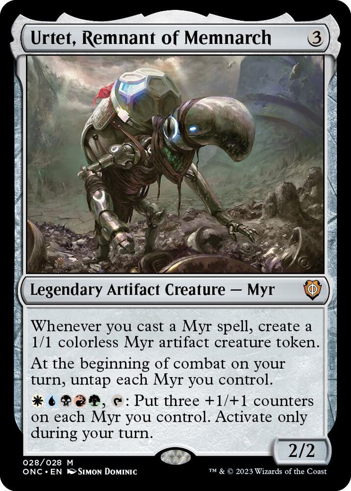 Urtet, Remnant of Memnarch [Commander: Phyrexia: All Will Be One] 28