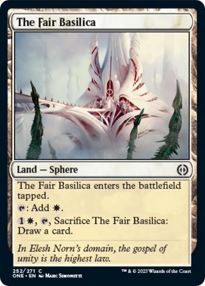 The Fair Basilica [Phyrexia: All Will Be One] 252