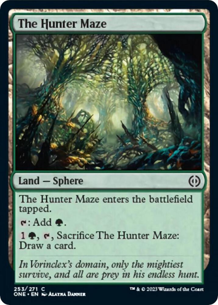 The Hunter Maze [Phyrexia: All Will Be One] 253