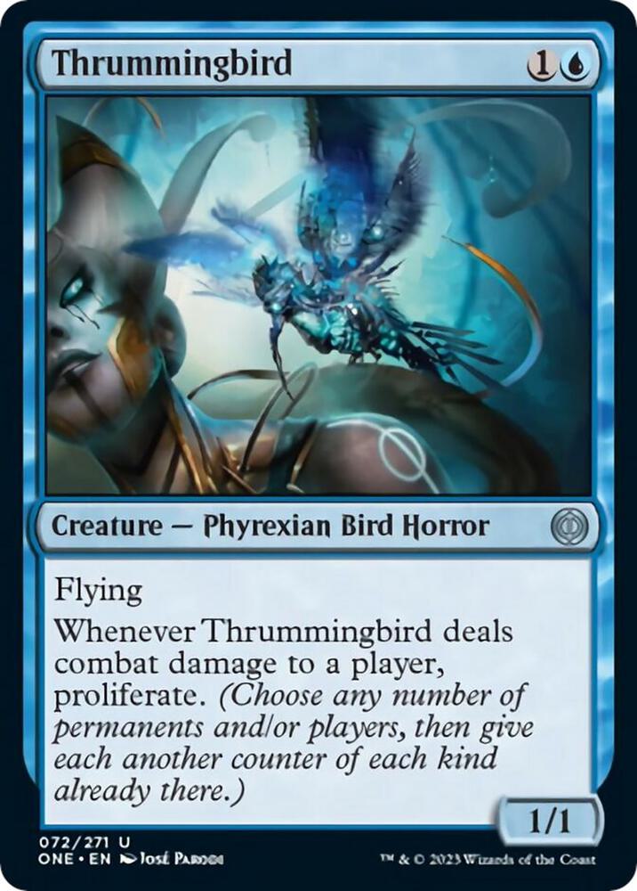 Thrummingbird [Phyrexia: All Will Be One] 72