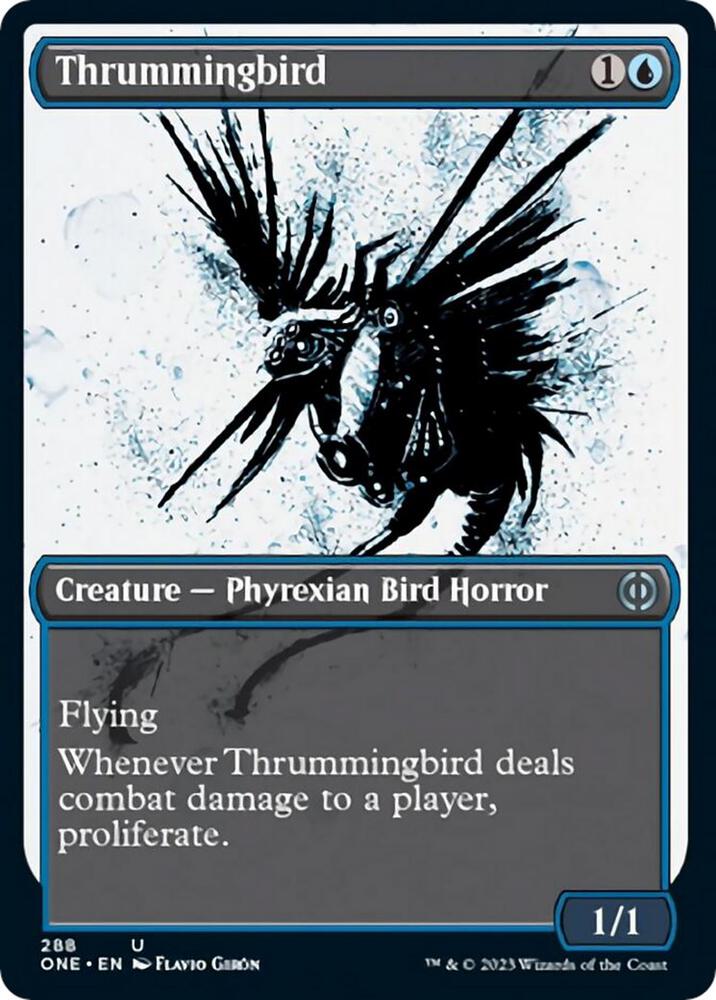 Thrummingbird (Showcase) [Phyrexia: All Will Be One] 288