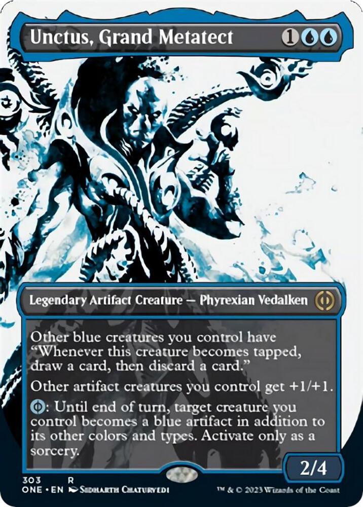 Unctus, Grand Metatect (Showcase) [Phyrexia: All Will Be One] 303
