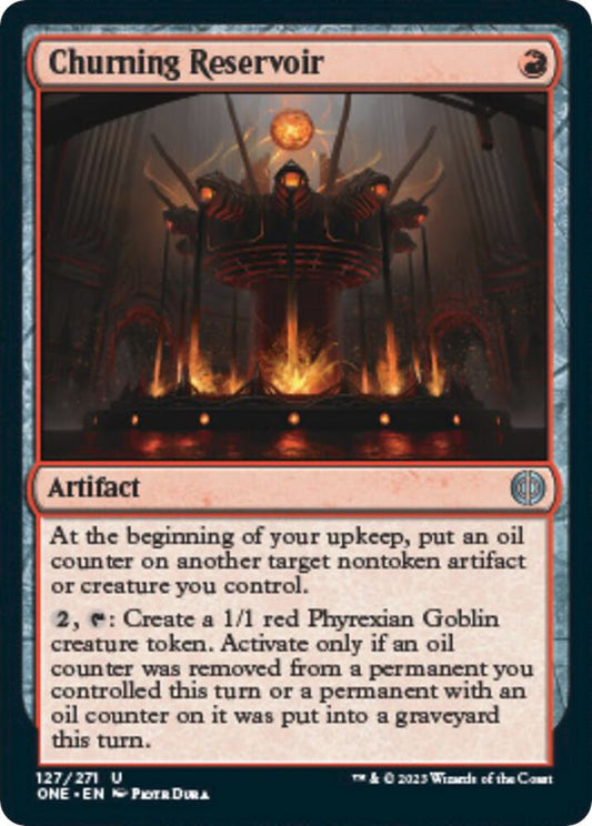 Churning Reservoir [Phyrexia: All Will Be One] 127