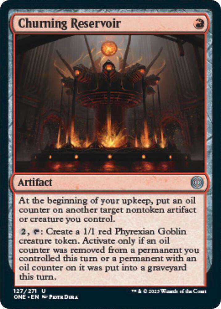 Churning Reservoir [Phyrexia: All Will Be One] 127