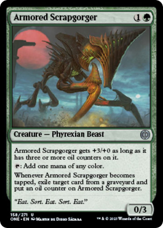 Armored Scrapgorger [Phyrexia: All Will Be One] 158