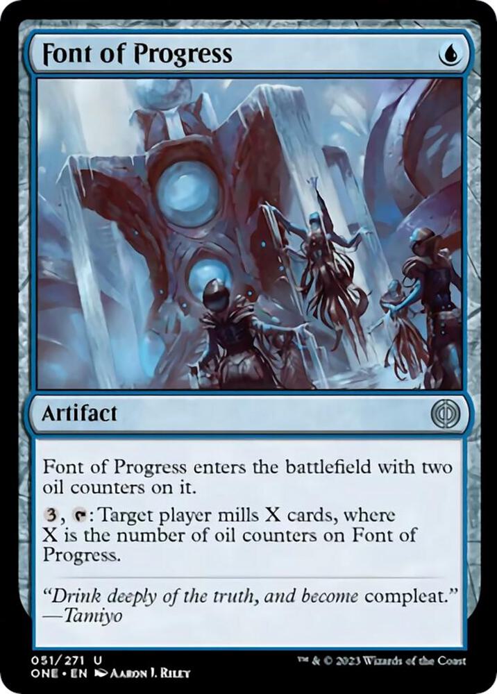 Font of Progress [Phyrexia: All Will Be One] 51