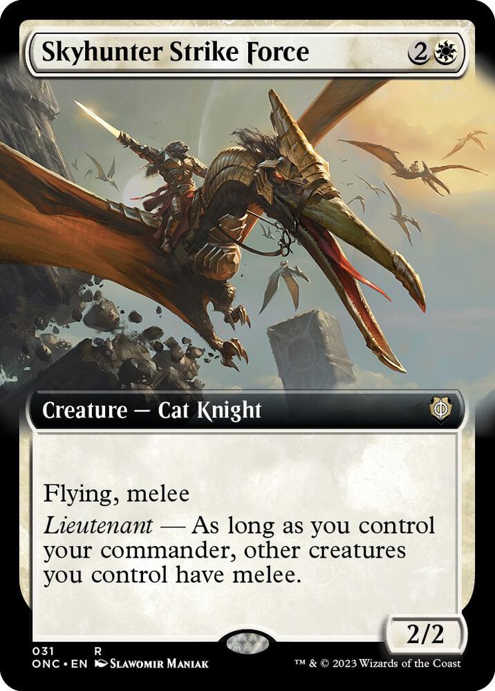 Skyhunter Strike Force (Extended Art) [Commander: Phyrexia: All Will Be One] 31