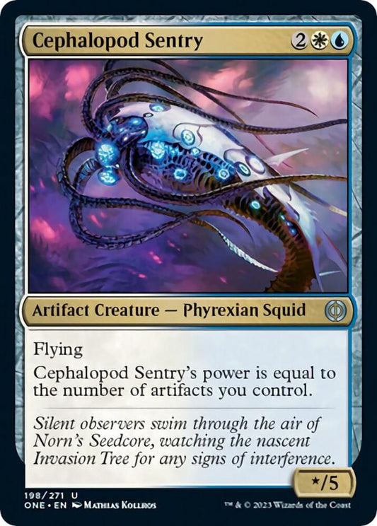 Cephalopod Sentry [Phyrexia: All Will Be One] 198