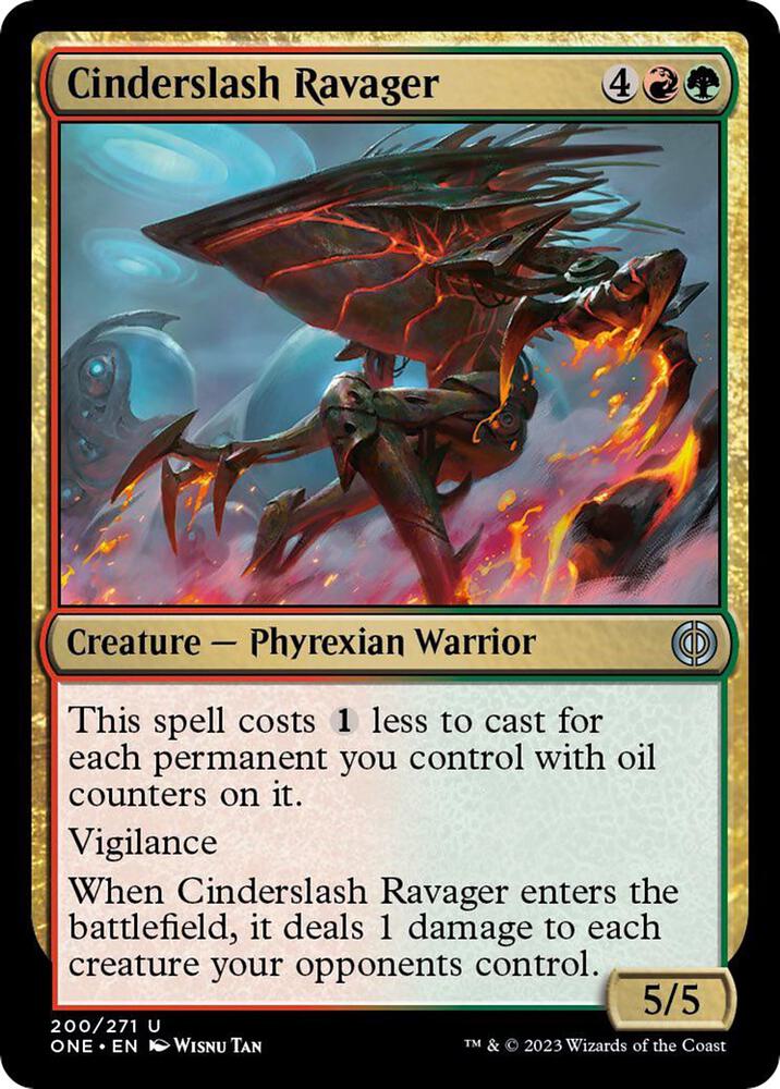 Cinderslash Ravager [Phyrexia: All Will Be One] 200