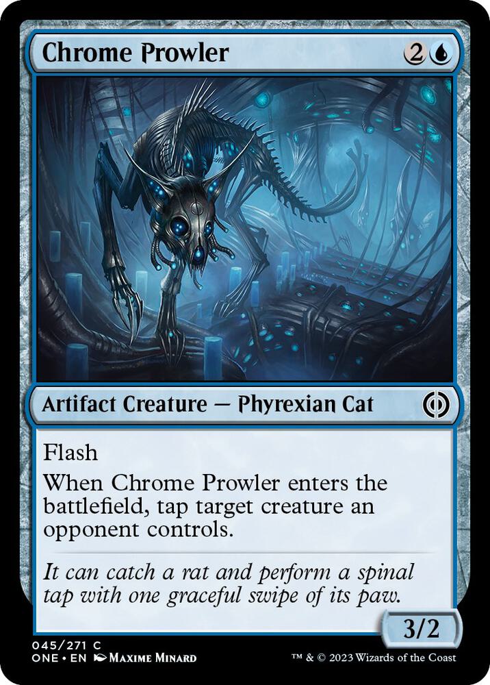 Chrome Prowler [Phyrexia: All Will Be One] 45