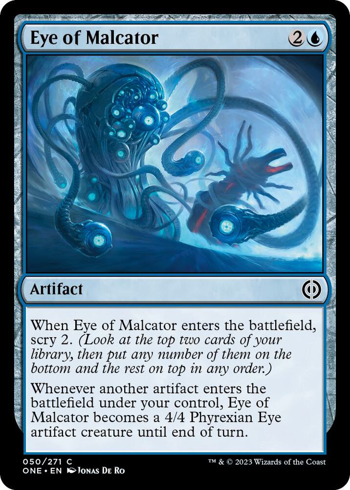 Eye of Malcator [Phyrexia: All Will Be One] 50
