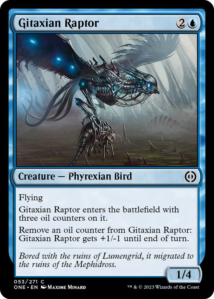 Gitaxian Raptor [Phyrexia: All Will Be One] 53