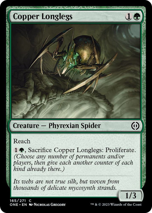 Copper Longlegs [Phyrexia: All Will Be One] 165