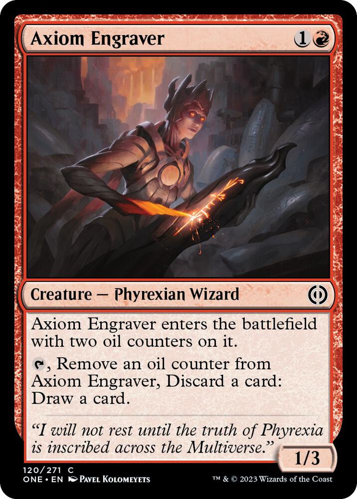 Axiom Engraver [Phyrexia: All Will Be One] 120
