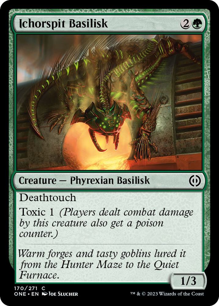 Ichorspit Basilisk [Phyrexia: All Will Be One] 170