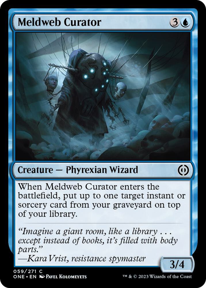 Meldweb Curator [Phyrexia: All Will Be One] 59