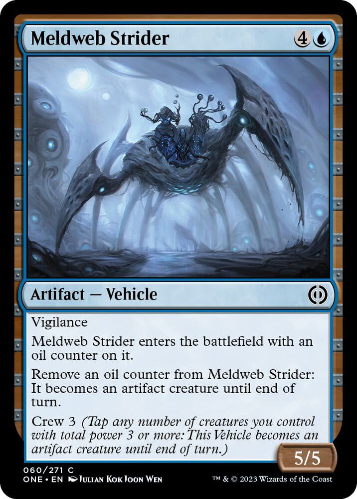 Meldweb Strider [Phyrexia: All Will Be One] 60