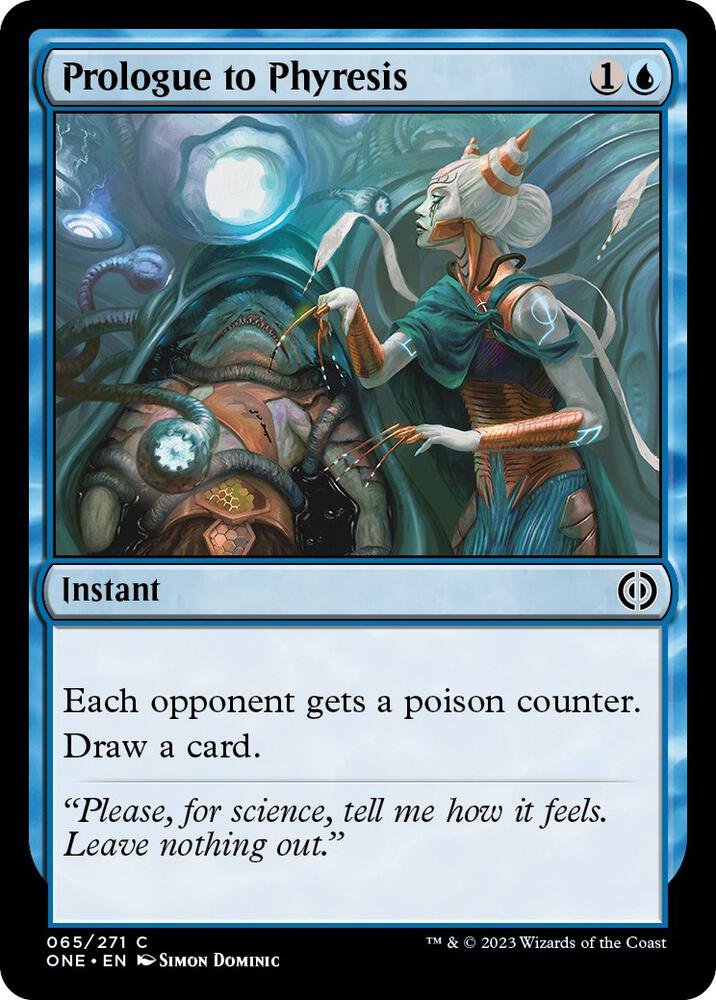 Prologue to Phyresis [Phyrexia: All Will Be One] 65