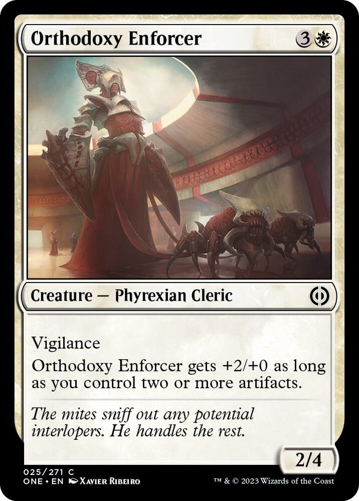 Orthodoxy Enforcer [Phyrexia: All Will Be One] 25