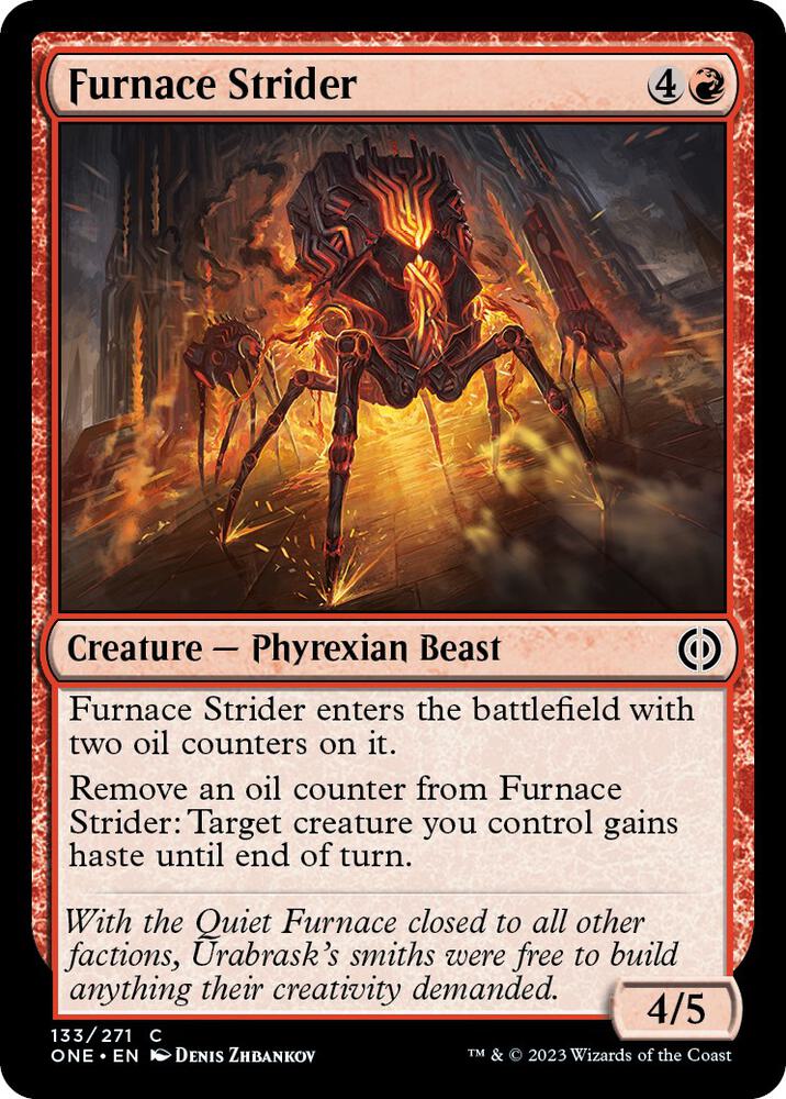 Furnace Strider [Phyrexia: All Will Be One] 133