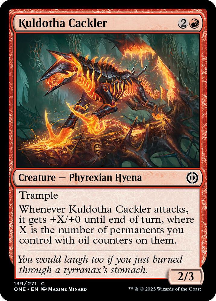 Kuldotha Cackler [Phyrexia: All Will Be One] 139