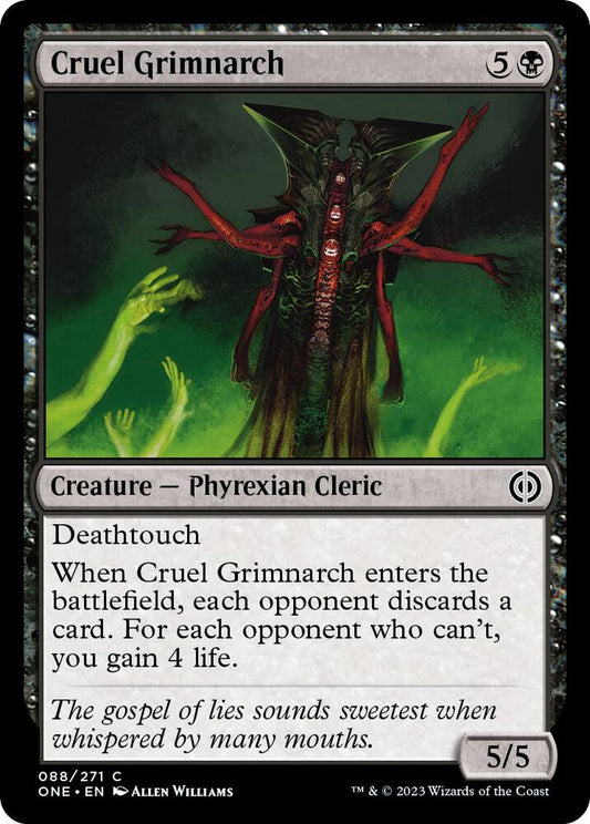 Cruel Grimnarch [Phyrexia: All Will Be One] 88