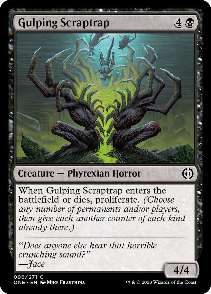 Gulping Scraptrap [Phyrexia: All Will Be One] 96